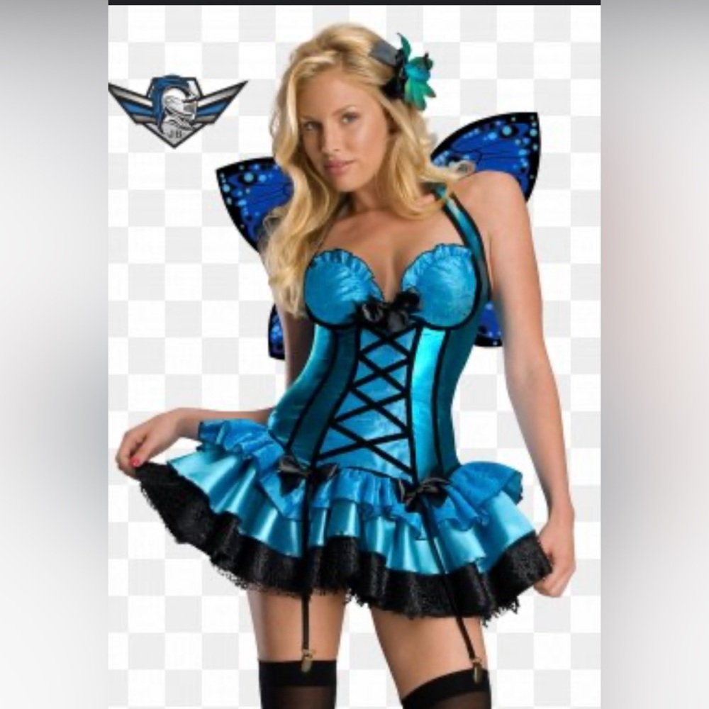 Fantasy Fairy Halloween dress/ Halloween costume/ Butterfly dress / festival